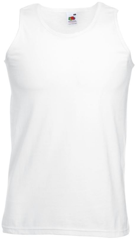 Pánské tílko Valueweight Athletic Vest Velikost: L, Barva: white, Rozměr: 72/53,5