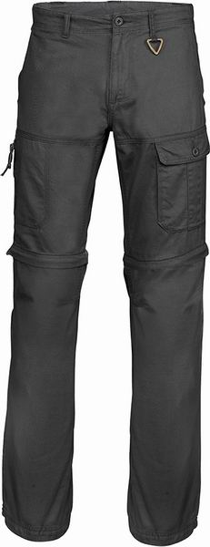 Pánské kalhoty s odepínacími nohavicemi Velikost: 38, Barva: black, Rozměr: 105,60/39