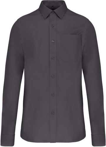 Pánská košile s dlouhým rukávem Velikost: 3XL, Barva: Zinc, Rozměr: 84,50/69
