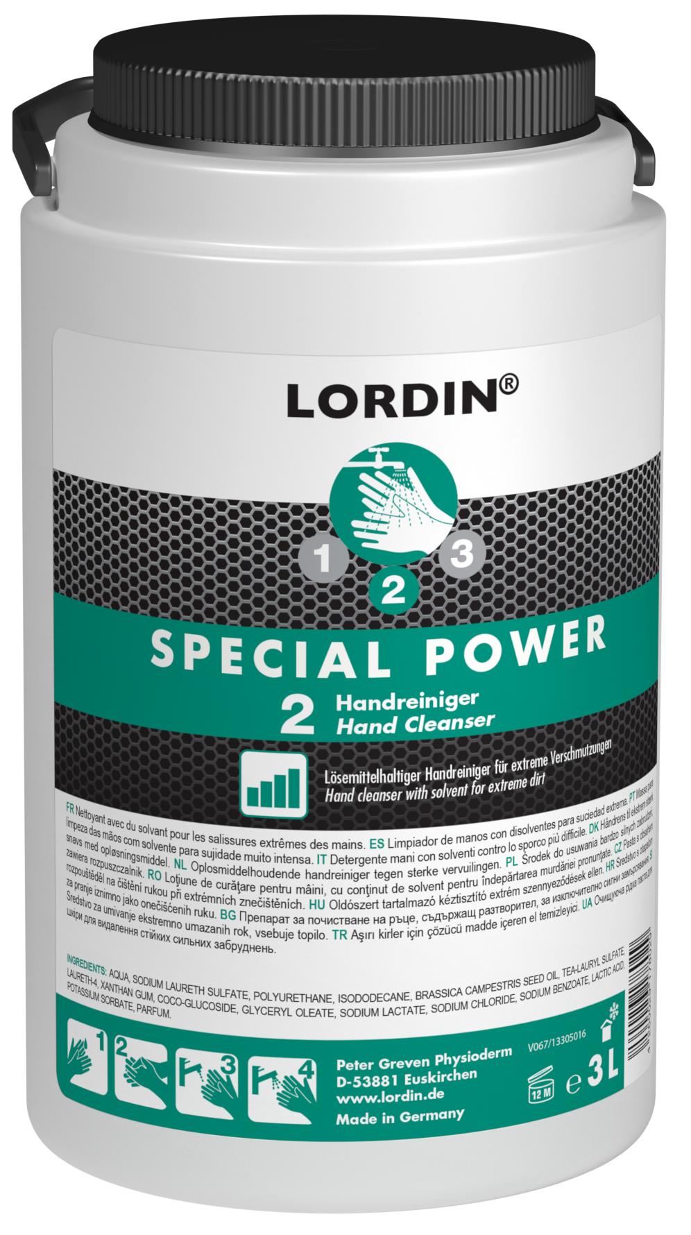 LORDIN® SPECIAL POWER - mycí pasta 3L dóza