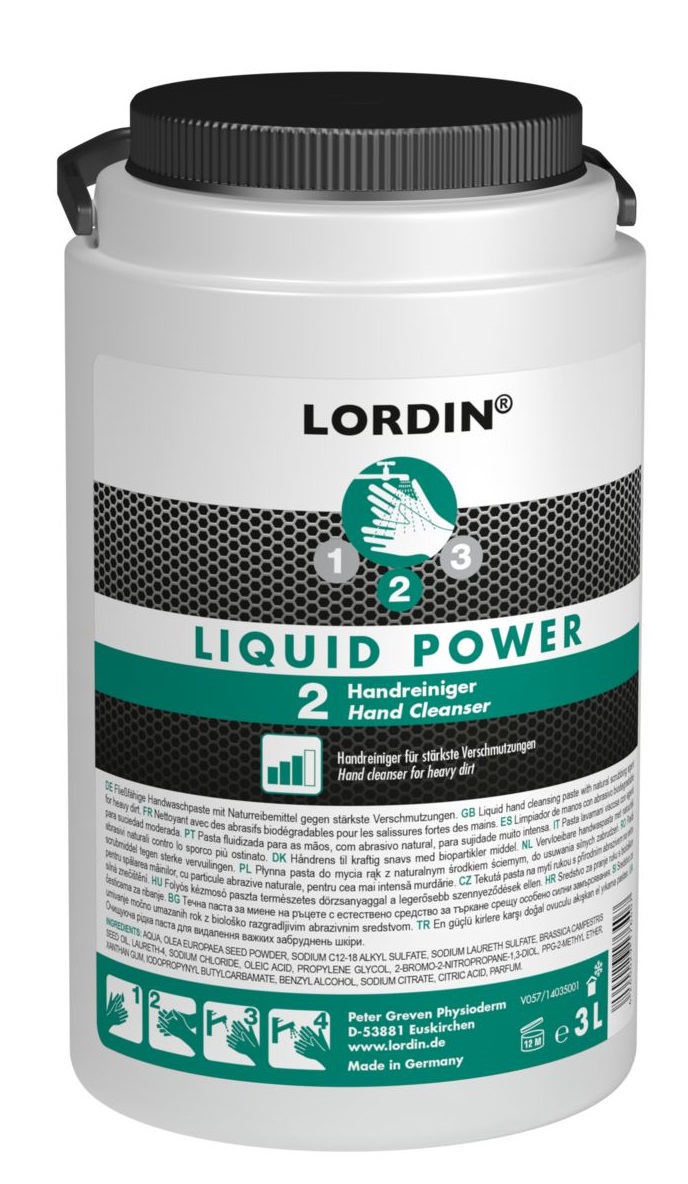 LORDIN® LIQUID POWER - mycí pasta 3L dóza