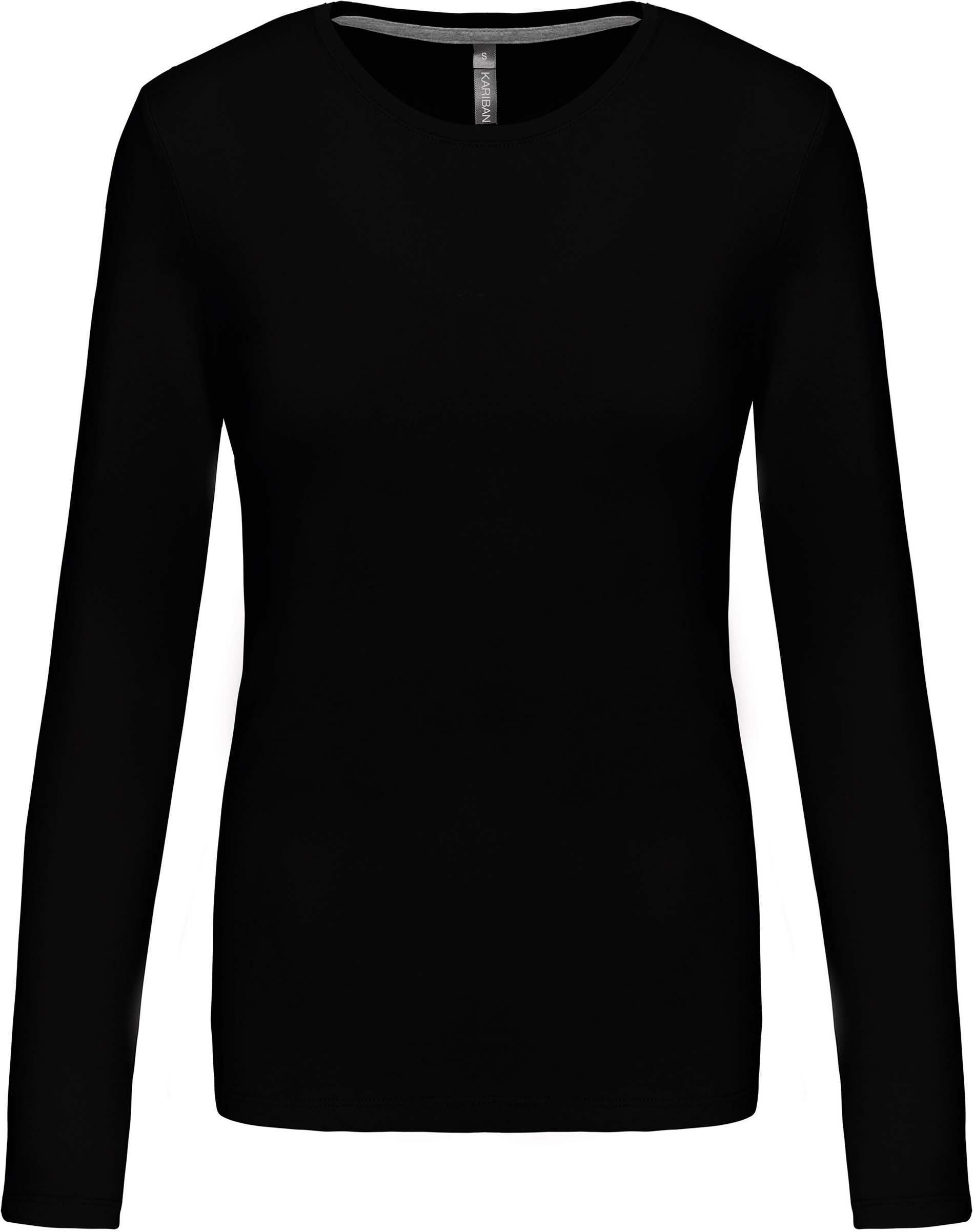 Dámské tričko dl.rukáv Velikost: XL, Barva: black, Rozměr: 65,50/51