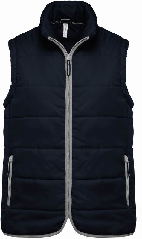 Pánská prošívaná vesta Quilted Bodywarmer Velikost: 4XL, Barva: navy, Rozměr: 85/75