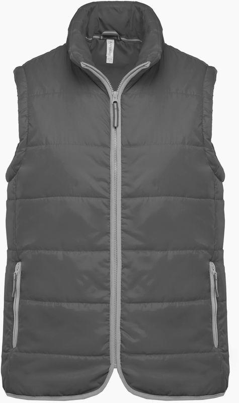 Pánská prošívaná vesta Quilted Bodywarmer Velikost: 3XL, Barva: dark grey, Rozměr: 83/72