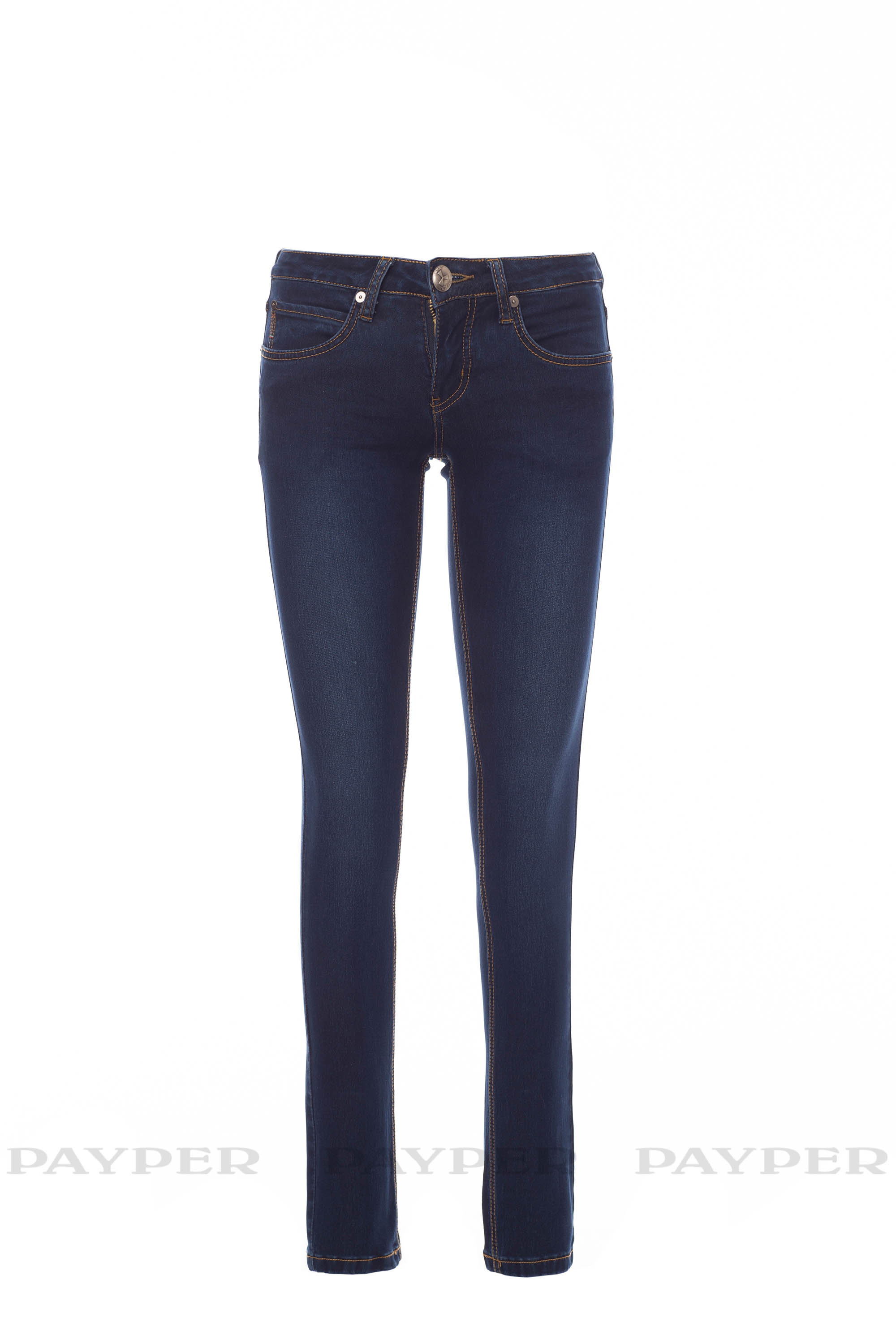 Dámské kalhoty džínového střihu MUSTANG LADY Velikost: 38, Barva: tmavě modrá