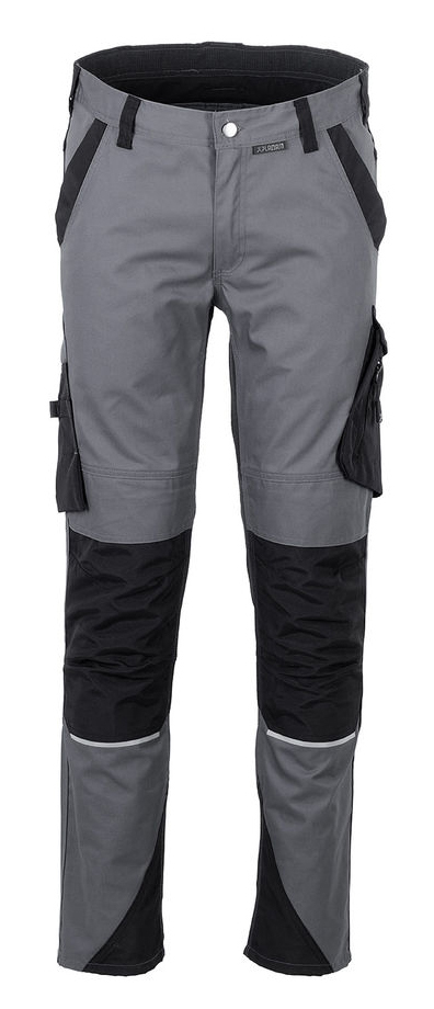 Pracovní kalhoty NORIT pas Velikost: 52, Barva: ocelová/černá