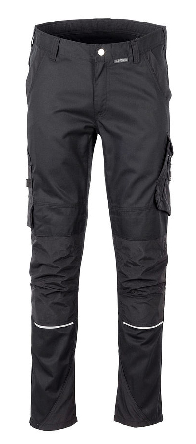 Pracovní kalhoty NORIT pas Velikost: 62, Barva: černá/černá