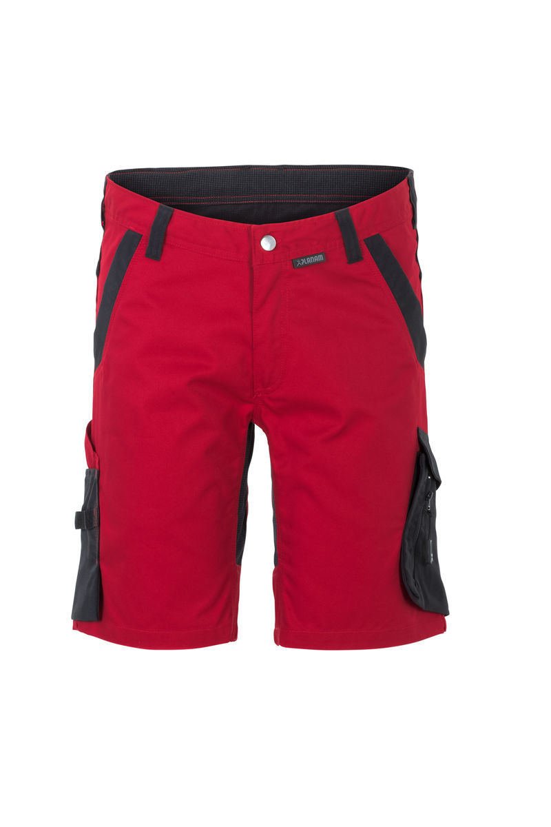 Pracovní šortky NORIT pánské Velikost: L, Barva: červená/černá