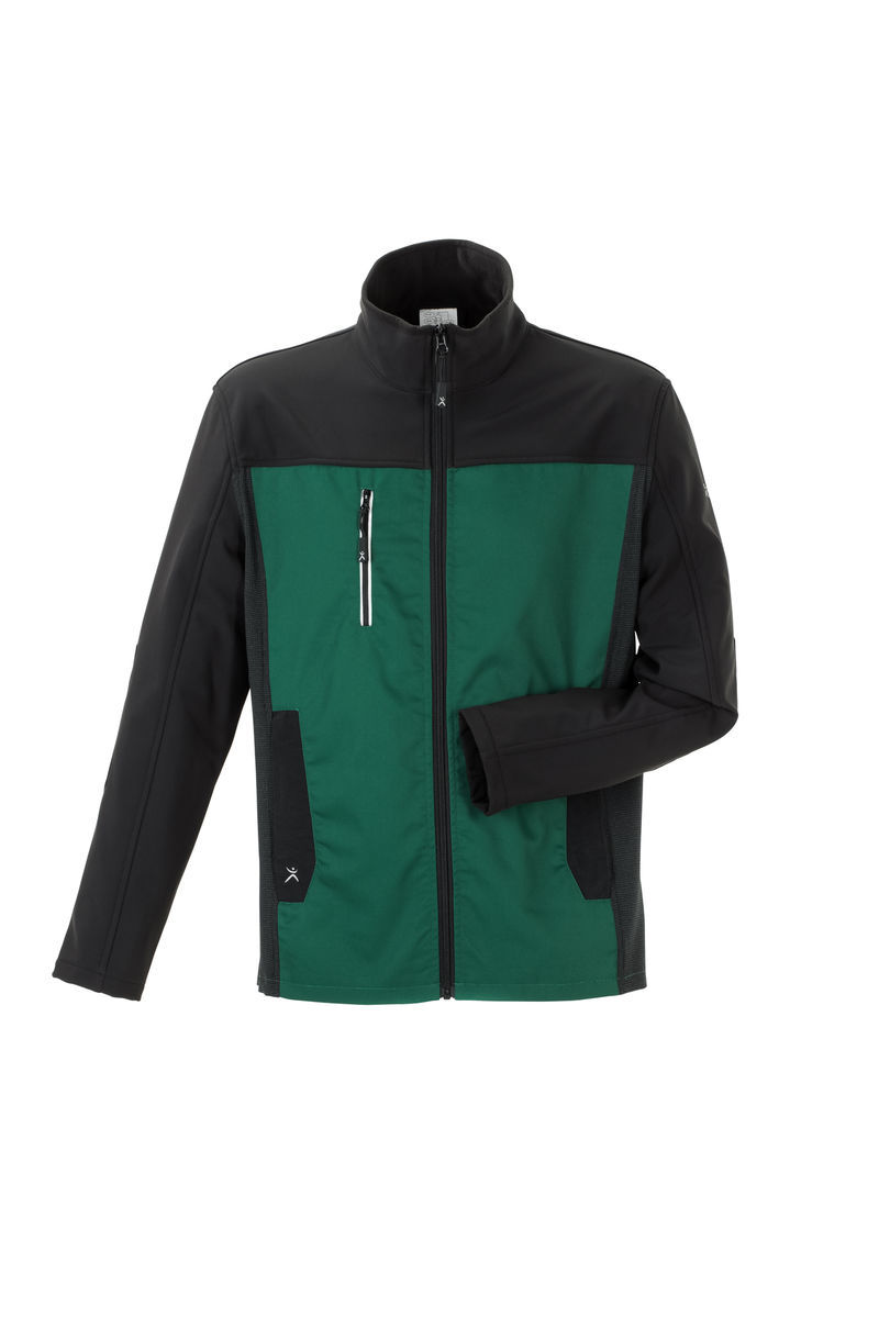 Softshellová bunda pánská NORIT HYBRIDJACKE Velikost: 62, Barva: zelená/černá