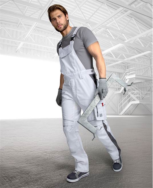 Kalhoty s laclem ARDON®URBAN+ bílé Velikost: M, Délka: 170 cm