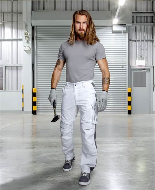 Kalhoty ARDON®URBAN+ bílé Velikost: M, Délka: 194 cm