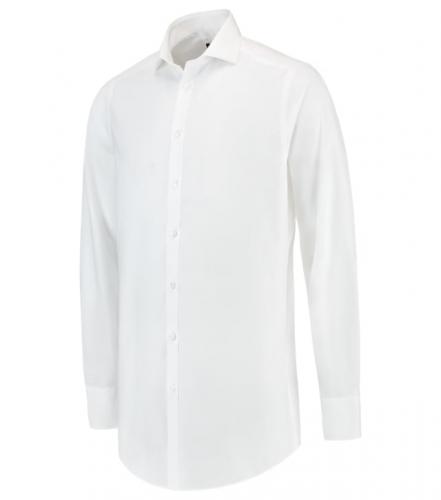 Fitted Stretch Shirt Košile pánská Velikost: 37, Varianta: bílá