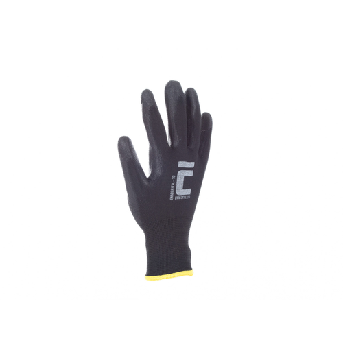 EMBERIZA rukavice Velikost: 6, Barva: černá