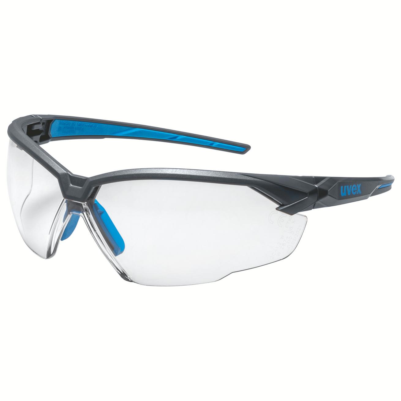 Brýle uvex suXXeed Kód produktu: 9181265, Provedení zorníku: PC čirý/UV 2C-1,2; SV excellence, rám. antracit/modrý