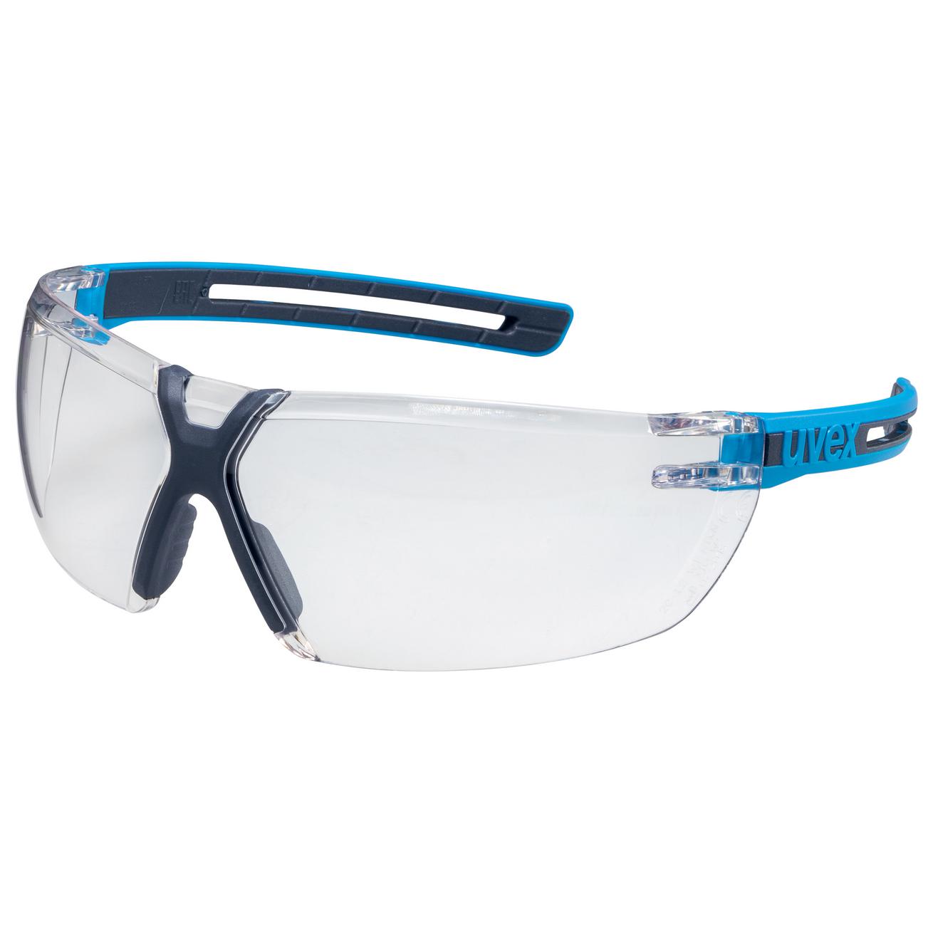 Brýle uvex x-fit pro Kód produktu: 9199247, Provedení zorníku: PC čirý/2C-1,2; SV excellence, rám. modrý, antracit, bez pojezdu