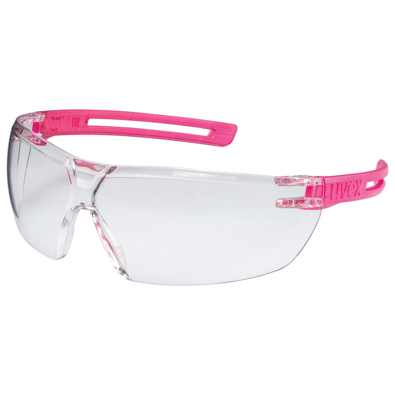 Brýle uvex x-fit Kód produktu: 9199123, Provedení zorníku: PC čirý/2C-1,2; SV sapphire, rám. růžový
