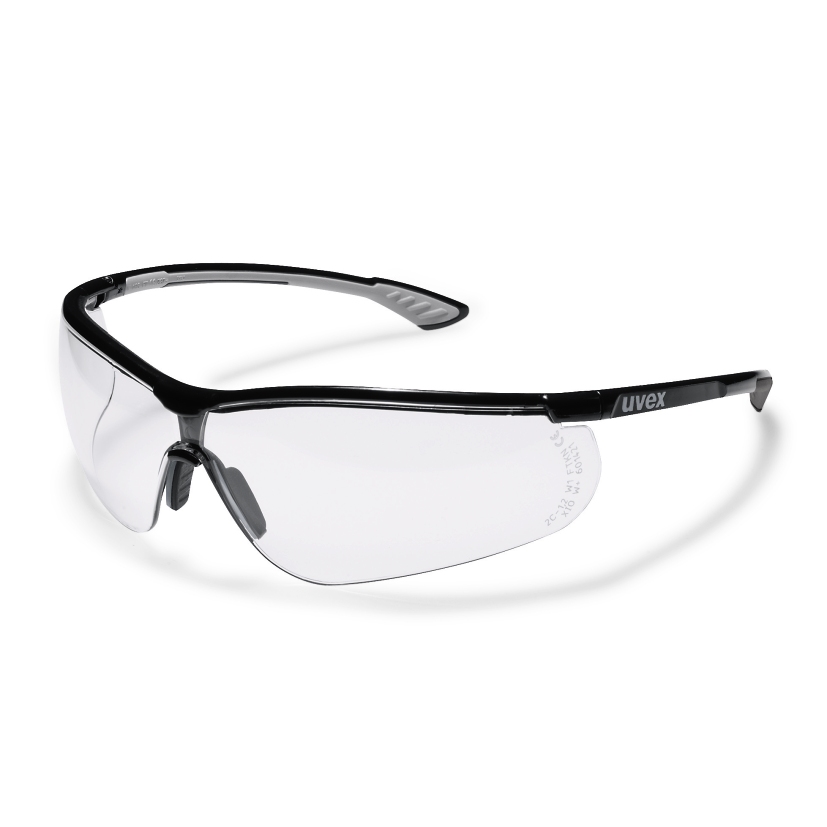 Brýle uvex sportstyle Kód produktu: 9193080, Provedení zorníku: PC čirý/2C-1,2; sv. plus, barva černá, šedá