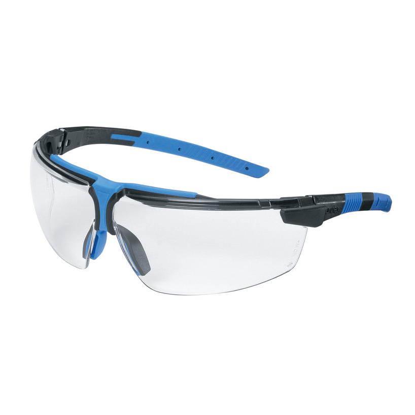 Brýle uvex i-3 s Kód produktu: 9190039, Provedení zorníku: PC čirý/UV 2C-1,2; sv. AR, rám. černá, modrá
