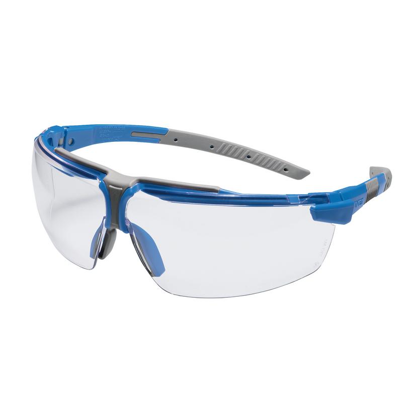 Brýle uvex i-3 s Kód produktu: 9190065, Provedení zorníku: PC čirý/UV 2C-1,2; sv. sapphire, rám. modrá/šedá