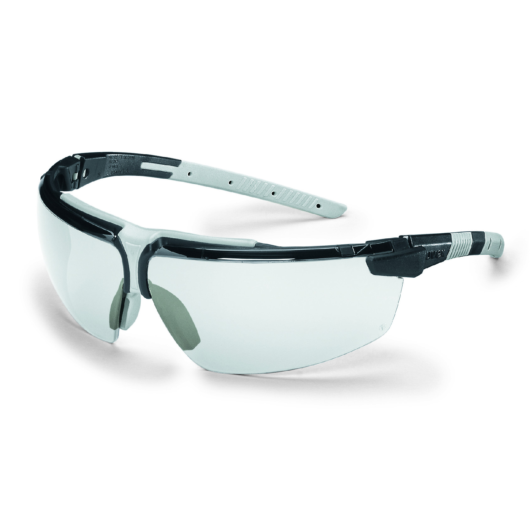 Brýle uvex i-3 Kód produktu: 9190280, Provedení zorníku: PC čirý/UV 2C-1,2; SV excellence, rám. černo/světle šedý