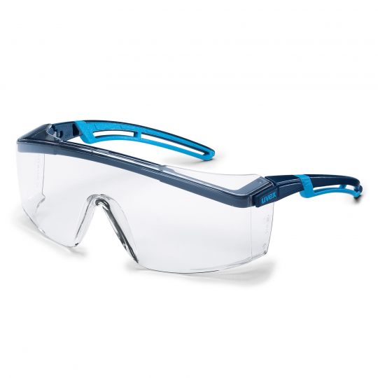 Brýle uvex astrospec 2.0 Kód produktu: 9164065, Provedení zorníku: PC čirý/UV 2C-1,2, SV. sapphire, rám modrý/světle modrý