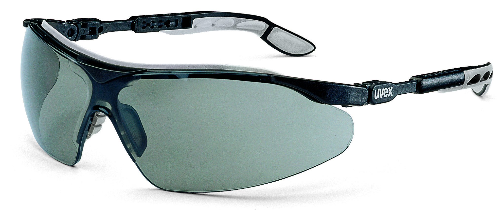 Brýle uvex i-vo Kód produktu: 9160076, Provedení zorníku: PC šedý/UV 5-2,5; SV sapphire, rám. černý/šedý