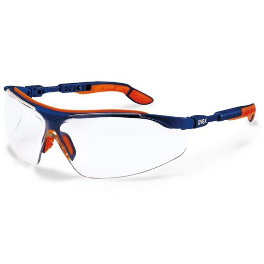 Brýle uvex i-vo Kód produktu: 9160265, Provedení zorníku: PC čirý/UV 2C-1,2; SV. excellence, rám. modrý/oranžový