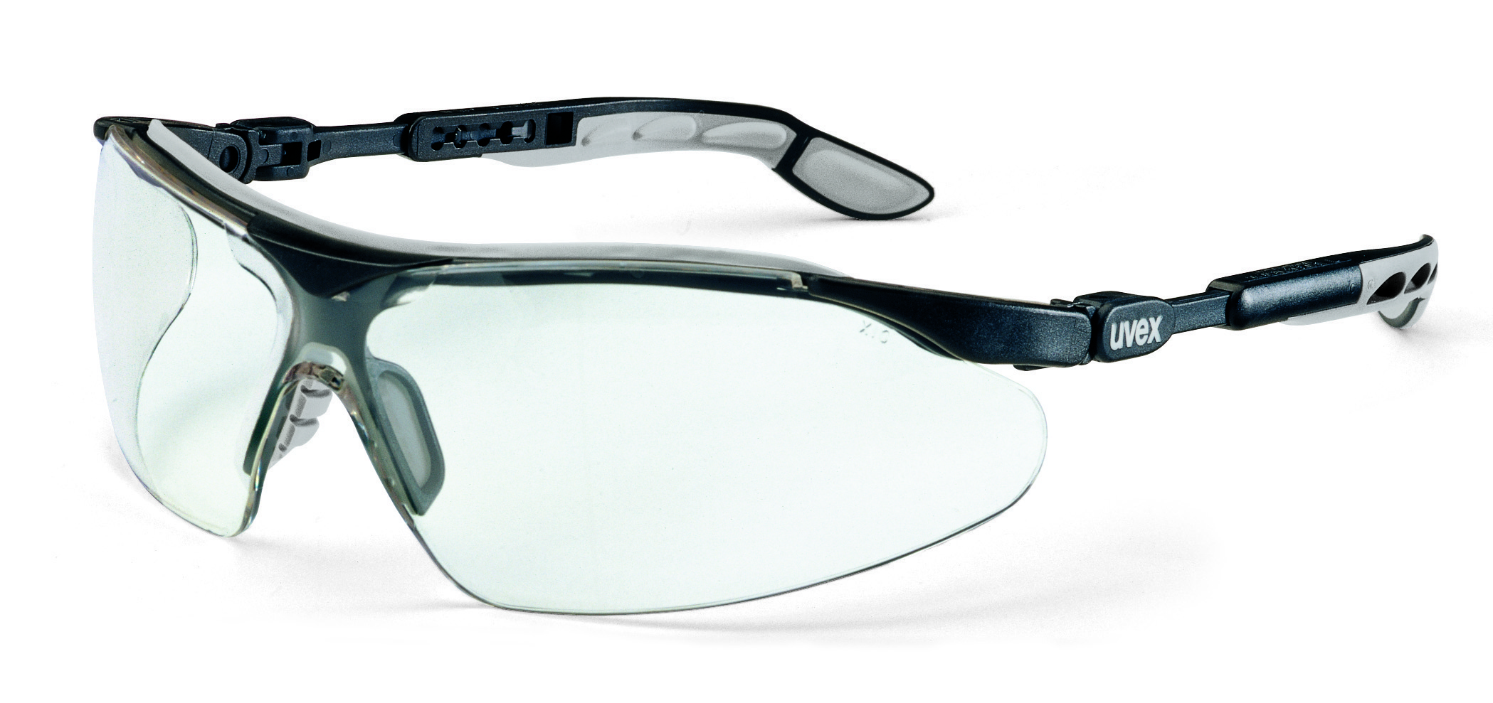 Brýle uvex i-vo Kód produktu: 9160275, Provedení zorníku: PC čirý/UV 2-1,2; SV. excellence, rám. černý/šedý