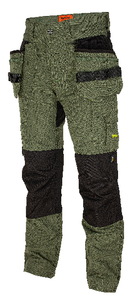 EREBOS Trousers green/black Velikost: 46