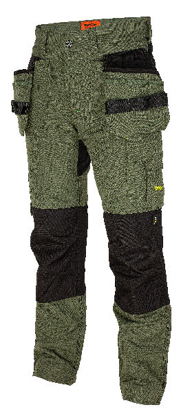 EREBOS Trousers green/black Velikost: 56
