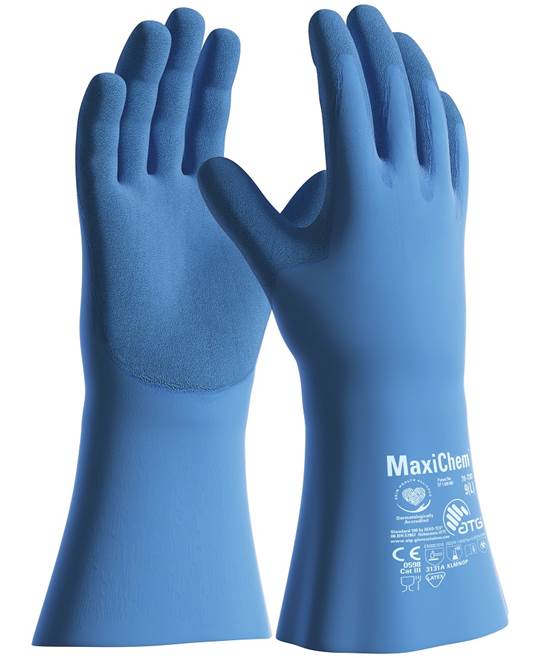 ATG® chemické rukavice MaxiChem® 76-730 TRItech™ Velikost: 08