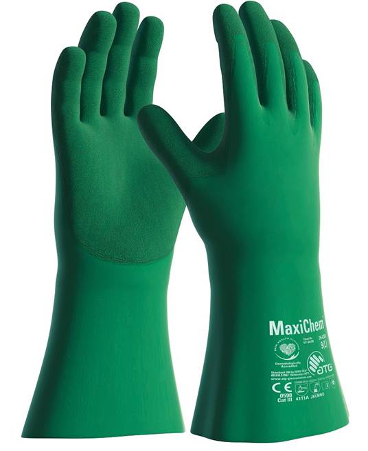 ATG® chemické rukavice MaxiChem® 76-830 TRItech™ Velikost: 11
