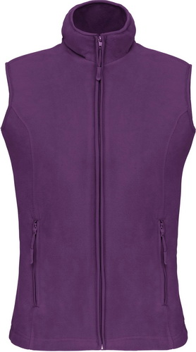 Dámská fleecová vesta MELODIE Velikost: 3XL, Barva: purple, Rozměr: 70,25/64