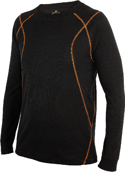 ARTEMIOS Long Sleeve T-shirt black Velikost: 3XL 60-62