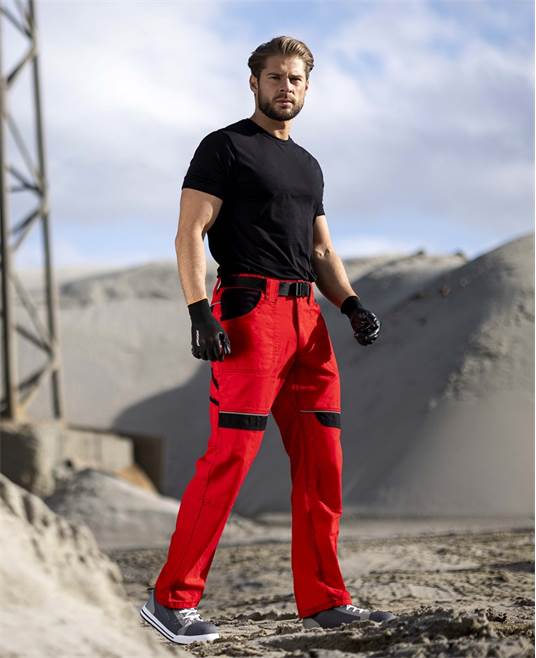 Kalhoty ARDON®COOL TREND červené Velikost: 62, Délka: standard