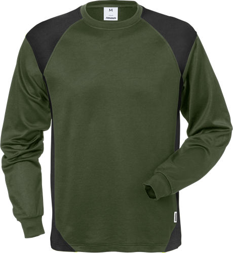 Tričko s dlouhým rukávem 7071 THV Velikost: XS, Barva: Army Green/Black