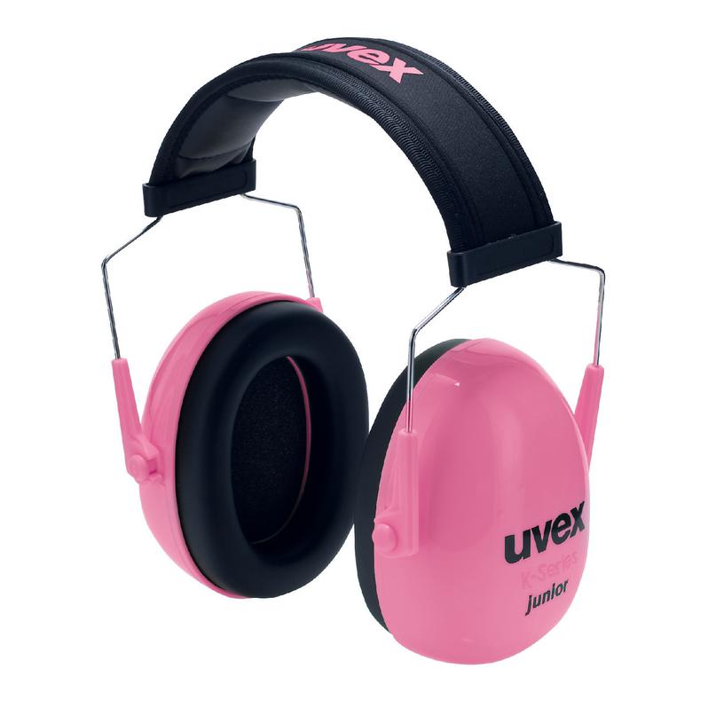 Dětská sluchátka UVEX - růžové