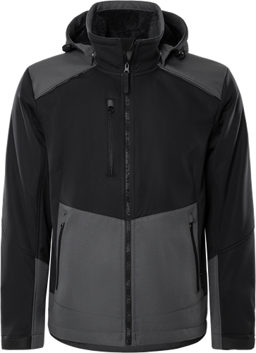 Softshellová zimní bunda 4060 CFJ Velikost: XS, Barva: Black/Grey