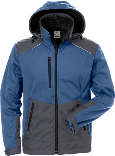 Softshellová zimní bunda 4060 CFJ Velikost: S, Barva: Blue/Grey