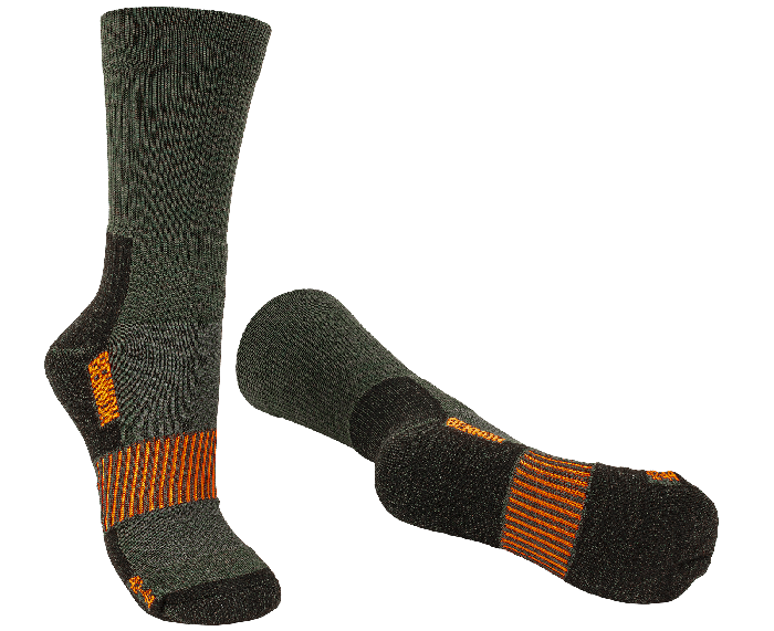 MERINO TREK Sock green Velikost: 48-49