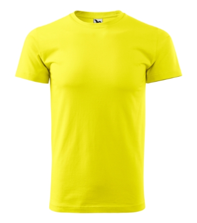 129 Basic Tričko pánské 4XL Velikost: 4XL, Varianta: citronová