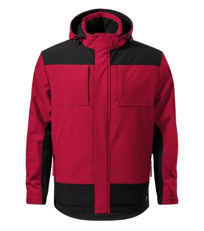 W55 Vertex Zimní softshellová bunda pánská Velikost: XL, Varianta: marlboro červená