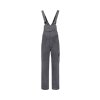 Dungaree Overall Industrial Pracovní kalhoty s laclem unisex (Velikost S, Varianta černá)