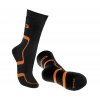 TREK SOCK Black-orange