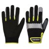 PW3 Mechanic 80 Reflective Utility Glove (Barva Black/Yellow, Velikost L)