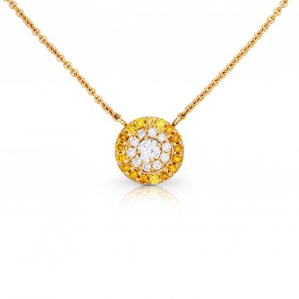 Zlatý náhrdelník Erica s diamanty