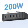 ugreen stolni nabijecka 200w 6 portu 4