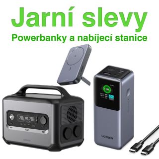 🌸 Jarní slevy jsou tady! 🌸 Je čas pořídit si pořádnou prémiovou powerbanku od UGREEN za skvělou cenu! 🔋 Magnetická s...