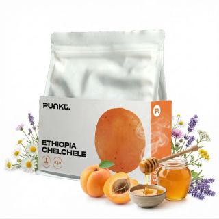 Etiopie Chelchele je espresso z oblasti Yirgacheffe zpracované metodou natural. Směs původních etiopských odrůd (heirloom)...