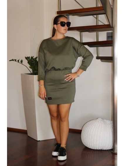 Bloom šaty khaki